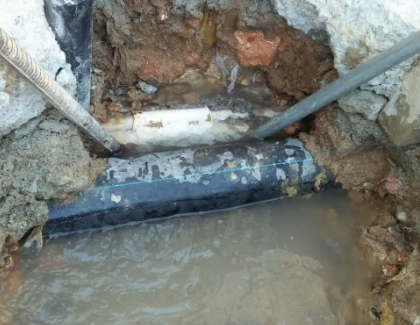 石峰测漏水之水管漏水